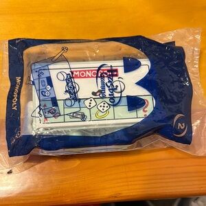 McDonald's Monopoly Game Set - Blue and White